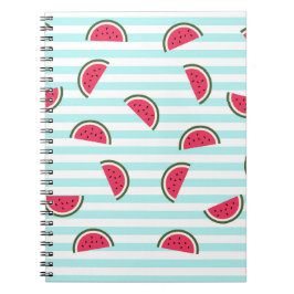 Vattenmelon Mönster Anteckningsbok