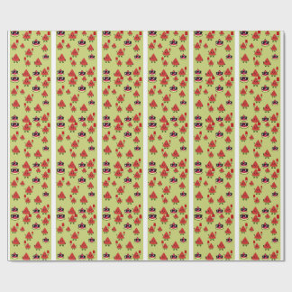 Vattenmelon Mönster Födelsedagspresent Förpackning Presentpapper