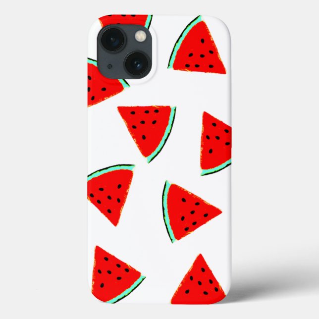 Vattenmelon Mönster Triangles (Baksida)