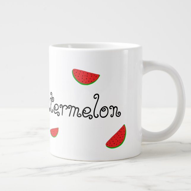 vattenmelon mugg jumbo mugg (Höger)