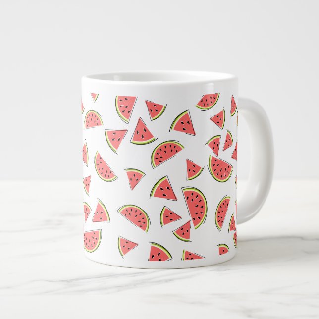 Vattenmelon Multi 2 Jumbo Mugg (Framsida höger)