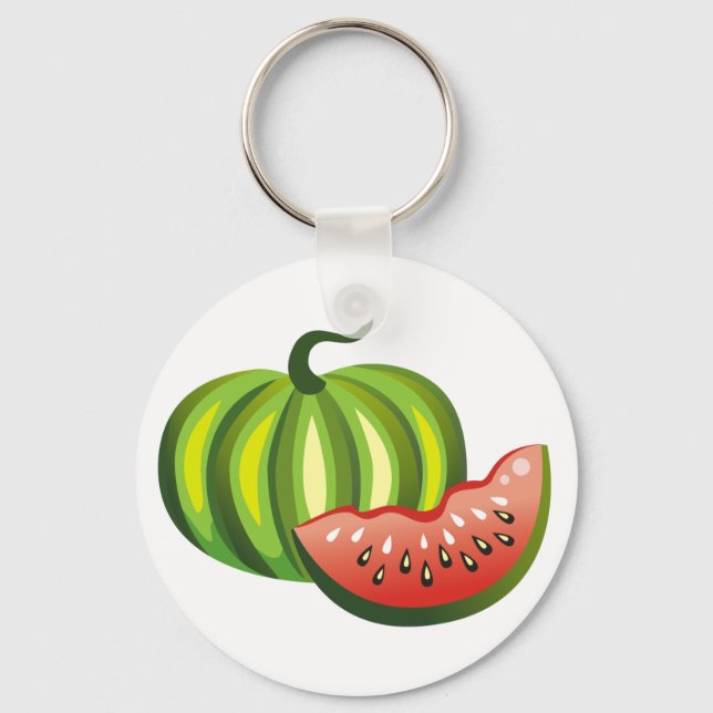 Vattenmelon Nyckelring (Framsida)