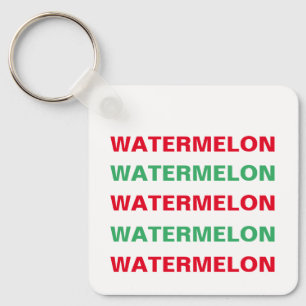 Vattenmelon Nyckelring