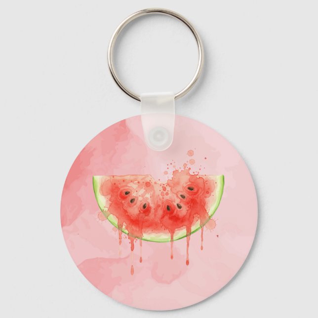 Vattenmelon Nyckelring (Framsida)