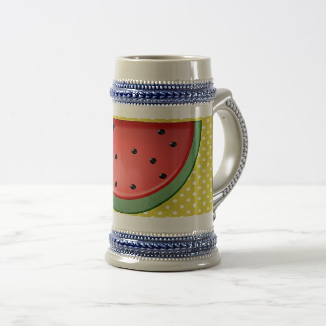 Vattenmelon- och polerpunkter sejdel (Framsida höger)