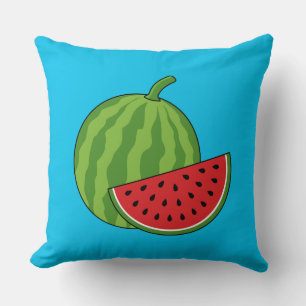 Vattenmelon och segment kudde