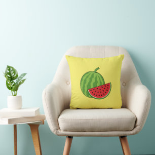 Vattenmelon och segment kudde