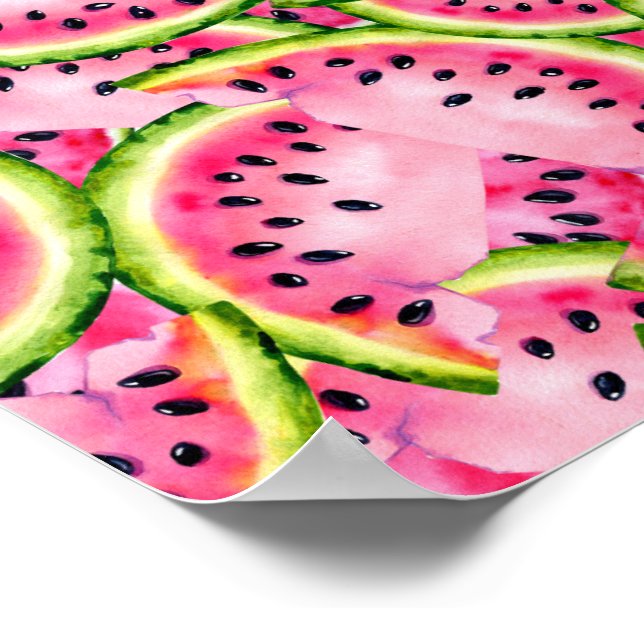 Vattenmelon Överraskning Poster (Hörn)
