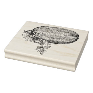 Vattenmelon på vinet stämpel