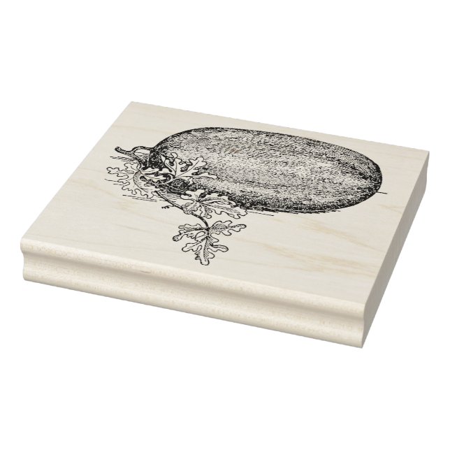 Vattenmelon på vinet stämpel (Stämpel)