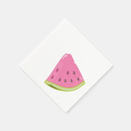 Vattenmelon Pappersservett