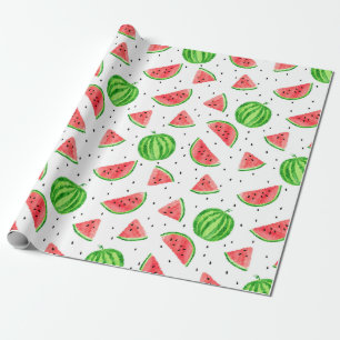 Vattenmelon Papprare - Röd Presentpapper