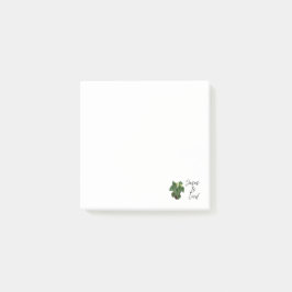 Vattenmelon Pepperomia Blomma Post-It-lappar Post-it Block