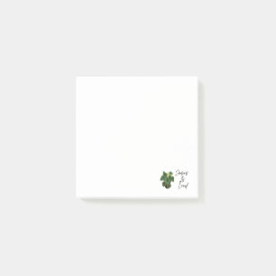 Vattenmelon Pepperomia Blomma Post-It-lappar Post-it Block