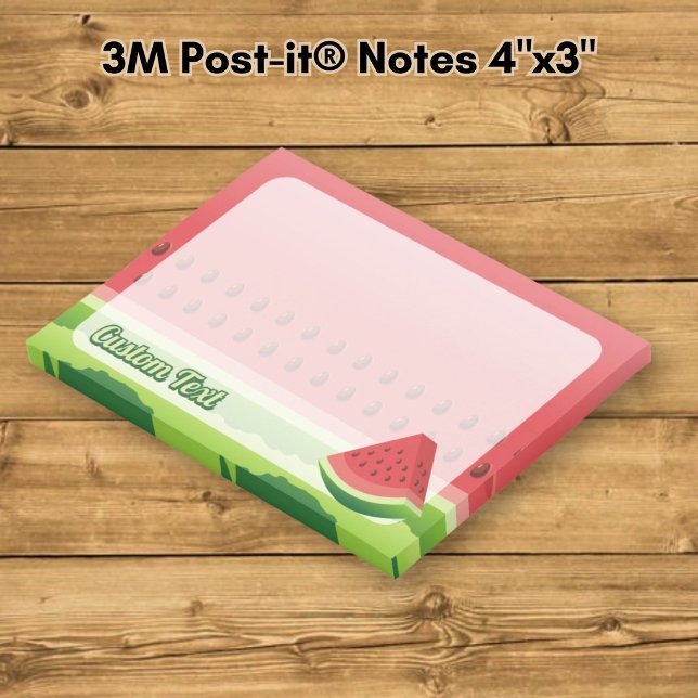 Vattenmelon Post-it Block (Skapare uppladdad)