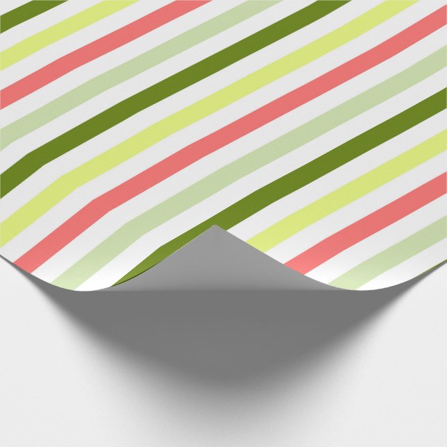 Vattenmelon Rand Thin-innerförpackning papper Presentpapper (Hörn)
