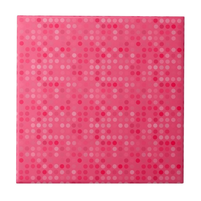 vattenmelon rosa prickar kakelplatta (Framsidan)