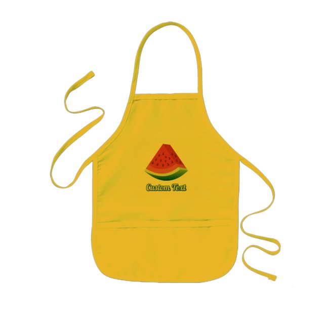 Vattenmelon Segce Kids' Apron Barnförkläde (Framsidan)