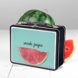 Vattenmelon Segce Personlig Metall Lunch Box