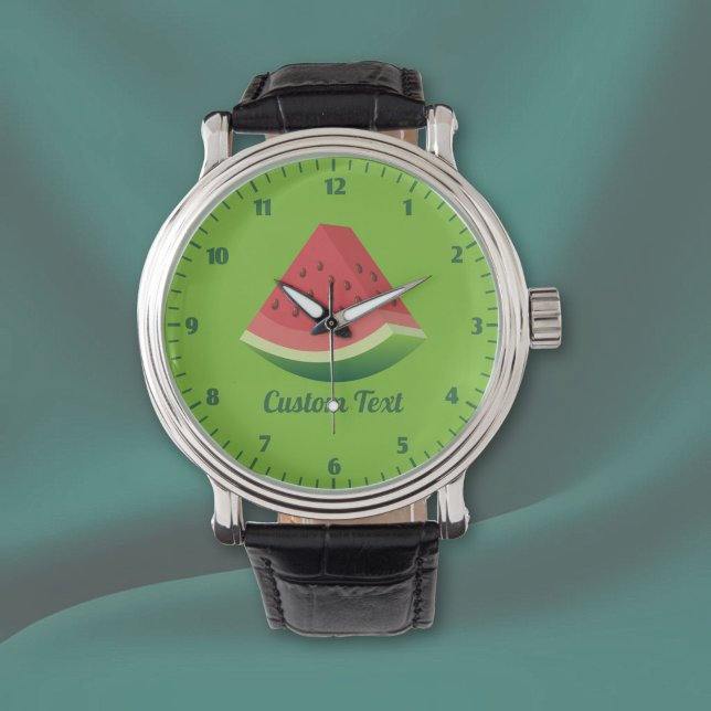 Vattenmelon Skiva Armbandsur (Skapare uppladdad)