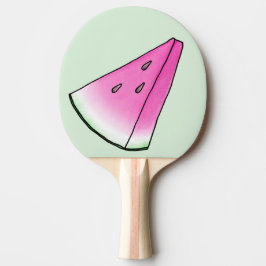 Vattenmelon skiva pingisracket