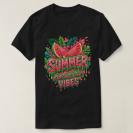 Vattenmelon Skivor - sommar vattenmelon vibe T Shirt