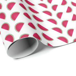 Vattenmelon som slår in papper presentpapper