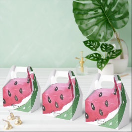 Vattenmelon Sommar Bebis Shower Förmånslåda Presentaskar