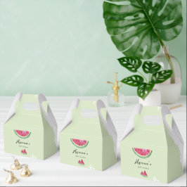 Vattenmelon Sommar Bebis Shower  Presentaskar