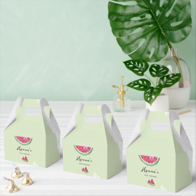 Vattenmelon Sommar Bebis Shower  Presentaskar (Multipel)