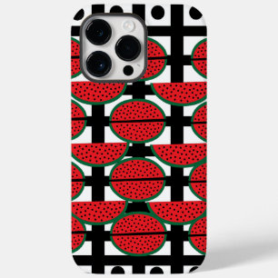 Vattenmelon Sommar Frukt Geometriskt Mönster