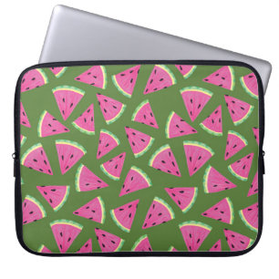 Vattenmelon sommar frukt mönster laptop fodral