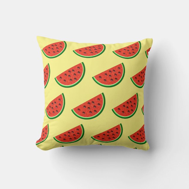 Vattenmelon sommar   kudde (Framsida)