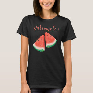 Vattenmelon Sommar två Biet i Melon Watermelon T Shirt