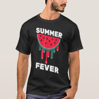 Vattenmelon - Sommarfeber - Melon - Frukter - får T Shirt