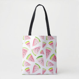 Vattenmelon, söt, färglös livsmedel-påse tygkasse