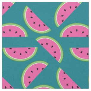 Vattenmelon Söta Barn Sommar Tyg