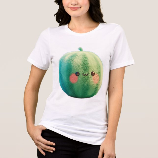 Vattenmelon Sprite – Luddig sommar frukt söt liten T Shirt (Framsida)