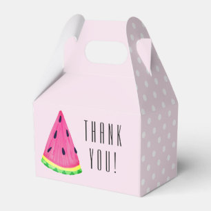 Vattenmelon Tack Tjejers Födelsedag Presentaskar