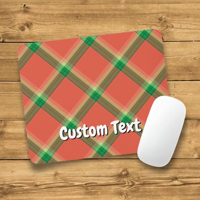 Vattenmelon Tartan Musmatta (Skapare uppladdad)