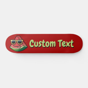 Vattenmelon Tecknad Skateboard