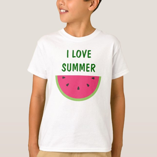 Vattenmelon Tee Shirt (Framsida)
