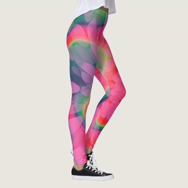 Vattenmelon Tie-dye Leggings (Höger)