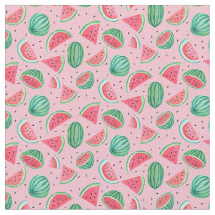 Vattenmelon Tropisk sommarfrukt Tyg