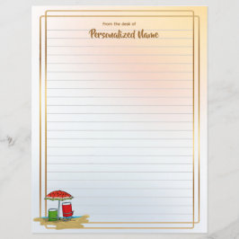 Vattenmelon Vågar Lekat Pappra Lakan