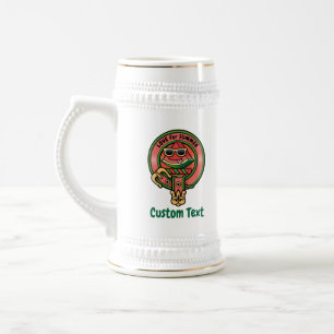 Vattenmelon Vapensköld över Tartan Beer Stein Sejdel
