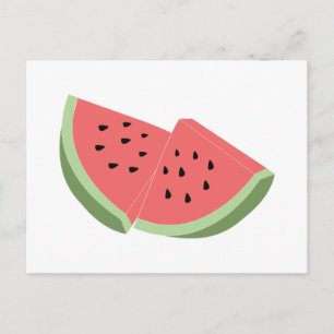 Vattenmelon Vykort