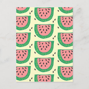 Vattenmelon Vykort
