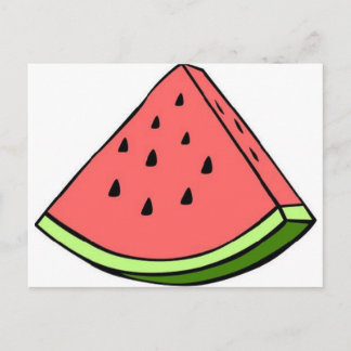 Vattenmelon Vykort