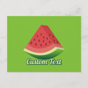 Vattenmelon Vykort